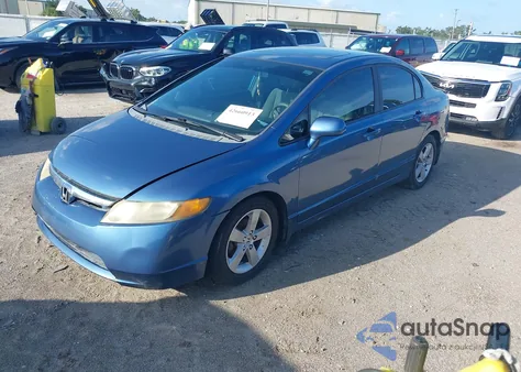 2008 Honda Civic Ex из США, поврежденный, VIN 1HGFA16898L009804